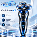 VexQuni™ X3 Triple Rotary Electric Shaver
