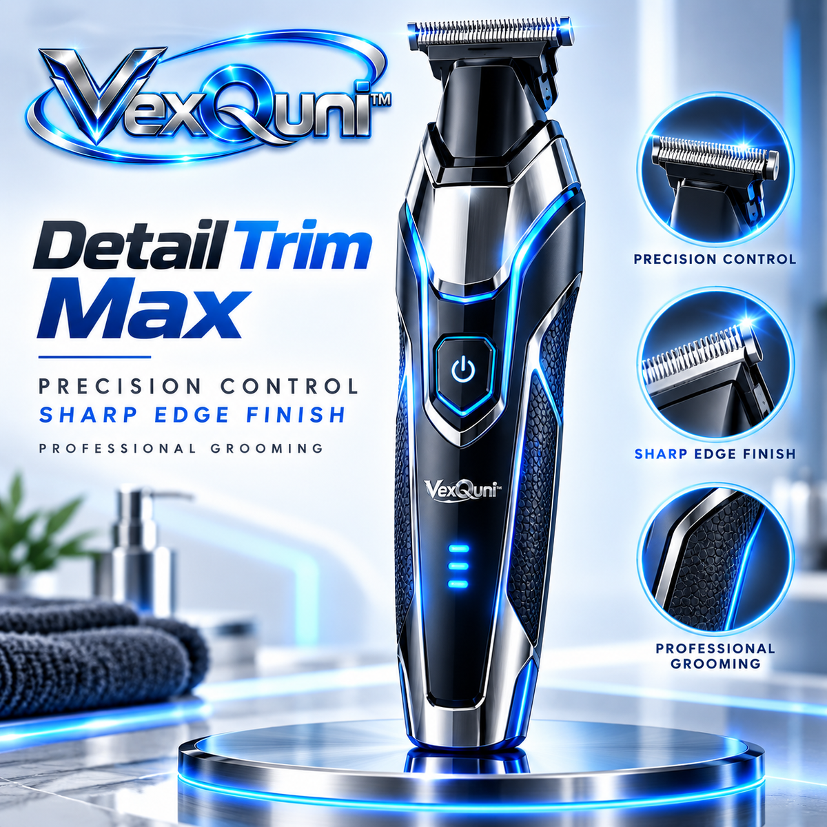VexQuni™ Max Precision T-Blade Trimmer