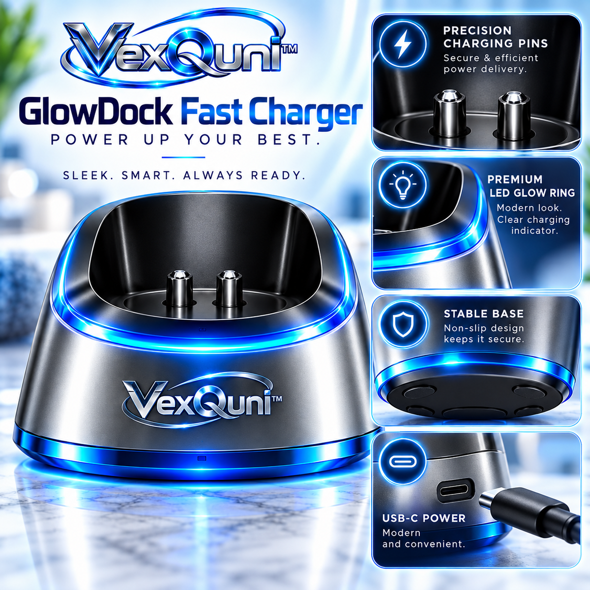 VexQuni™ USB-C Fast Charging Stand